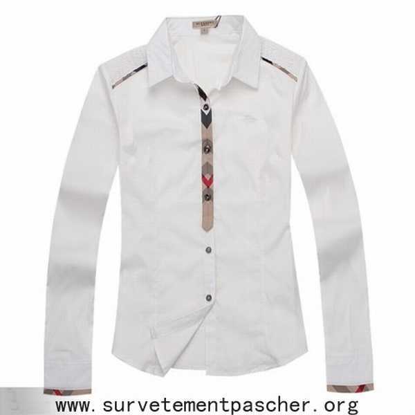 burberry chemise femme